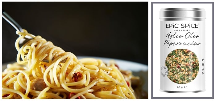 Směs koření Aglio Olio Peperoncino 60 g Epic Spice
